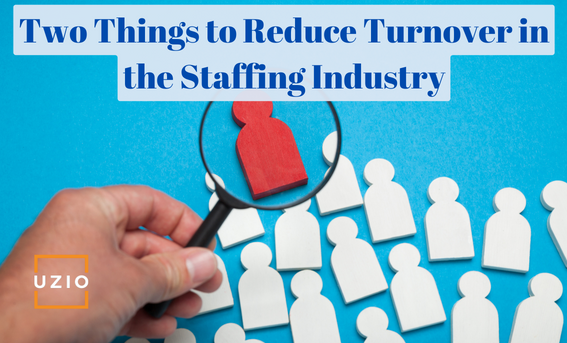 How to reduce turnover in the staffing industry