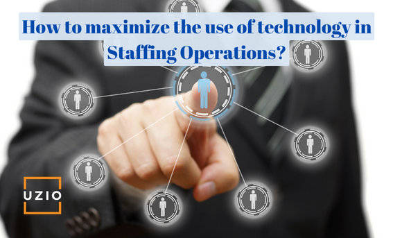 Image showing ways to maximize the use of technology in staffing operations