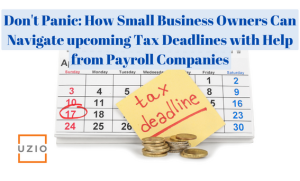 Don’t Panic: How Small Business Owners Can Navigate upcoming Tax Deadlines with Help from Payroll Companies