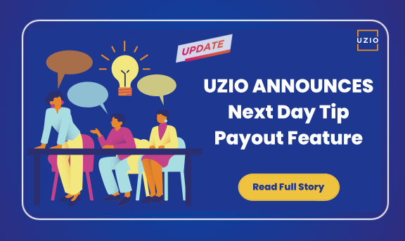 UZIO announces next day tip payout feature